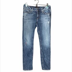 Silver Jeans Suki Slim Jeans Size W29 L27‎